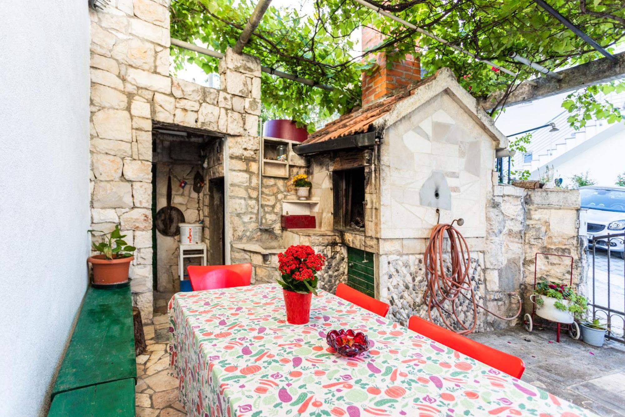 Seaview Holiday Apartments Slatine Dış mekan fotoğraf